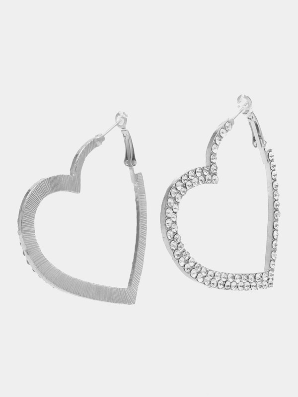Сережки женские Сердечки