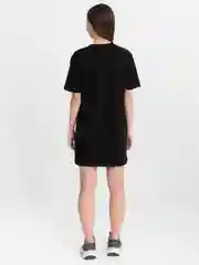 Угольный платье-футболка Oversize, ультракороткое