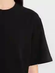 Угольный платье-футболка Oversize, ультракороткое