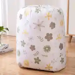 Белый мешок для хранения, на шнурке, большой