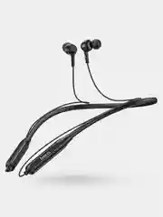 Черный наушники беспроводные спортивные Bluetooth, магнит