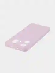 Фиолетовый чехол для Realme GT Neo 5, GT3 силиконовый BROSCORP матовый / прозрачный с защитой камер