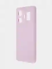 Фиолетовый чехол для Realme GT Neo 5, GT3 силиконовый BROSCORP матовый / прозрачный с защитой камер