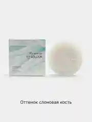 Рассыпчатая пудра для лица со спонжем, минеральная, прозрачная, белая, матирующая основа