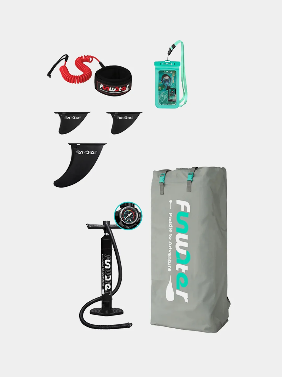 SUP доска FNWATER FR01A REDFISH KOI