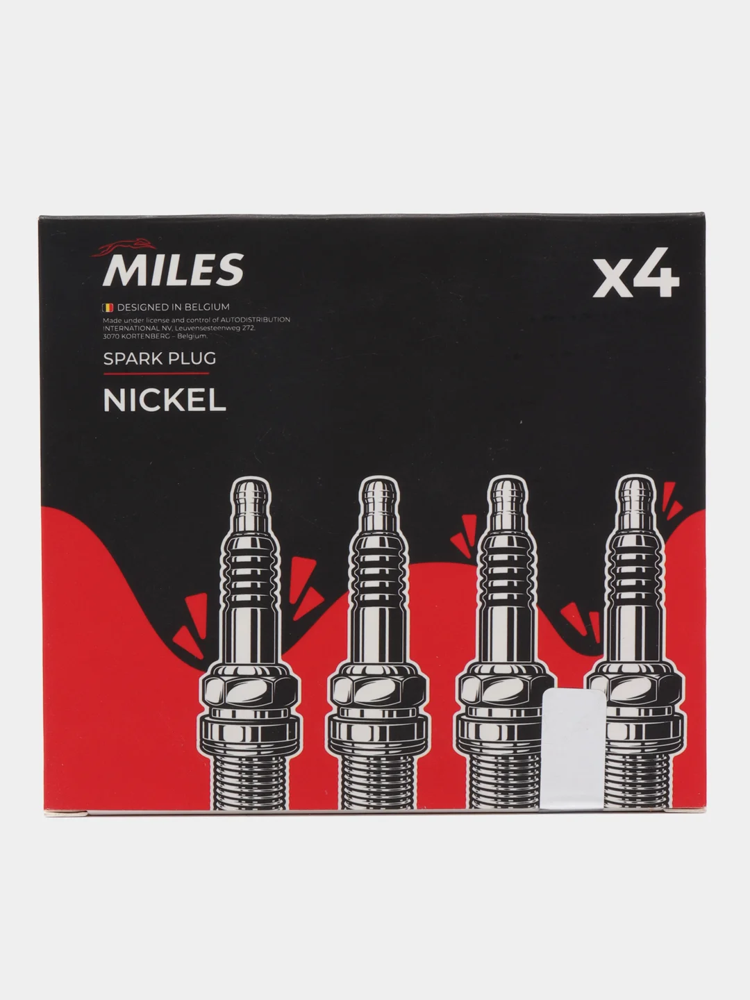 Свечи зажигания MILES для LADA, 16 клапанов, 4 штуки, Granta, Kalina, Priora, Vesta