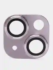 Лавандовый защитное стекло линза на камеру iphone