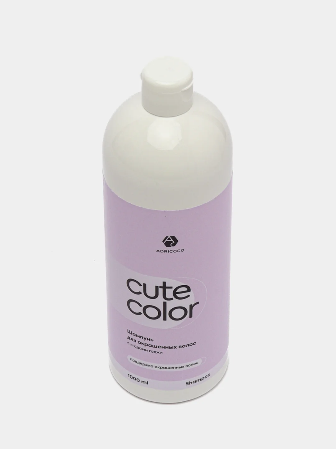 Шампунь для окрашенных волос Adricoco Cute Color, с ягодами годжи, 1000 мл