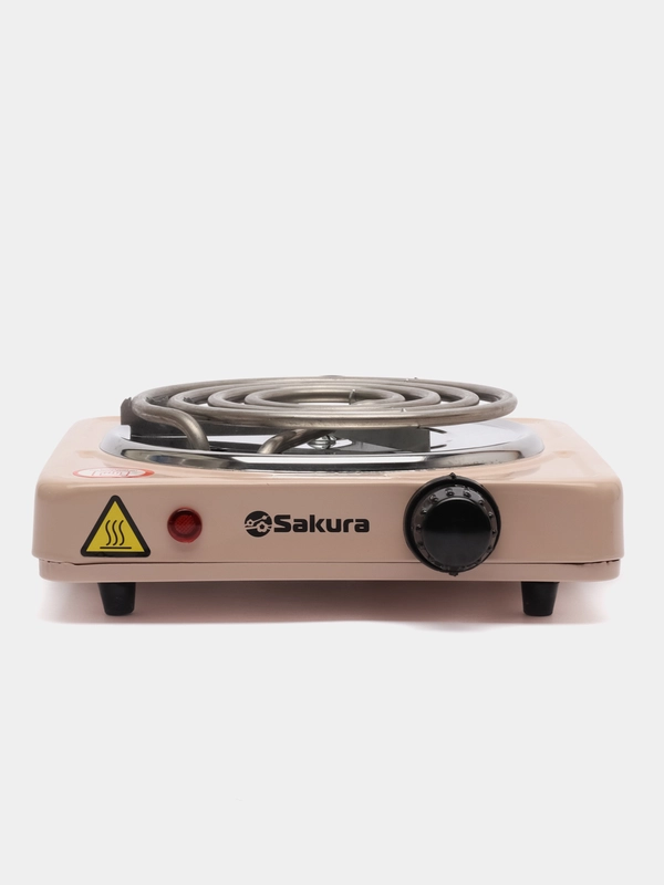 Плитка электро Sakura ПЭ-08C 1500Вт 145мм 1конф/спир беж