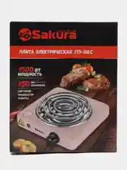 Плитка электро Sakura ПЭ-08C 1500Вт 145мм 1конф/спир беж