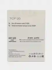 Черный носки женские Giulia TOP ECO 20 (6 п) 6 пар