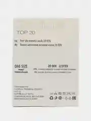 Черный носки женские Giulia TOP ECO 20 (20 п) 20 пар