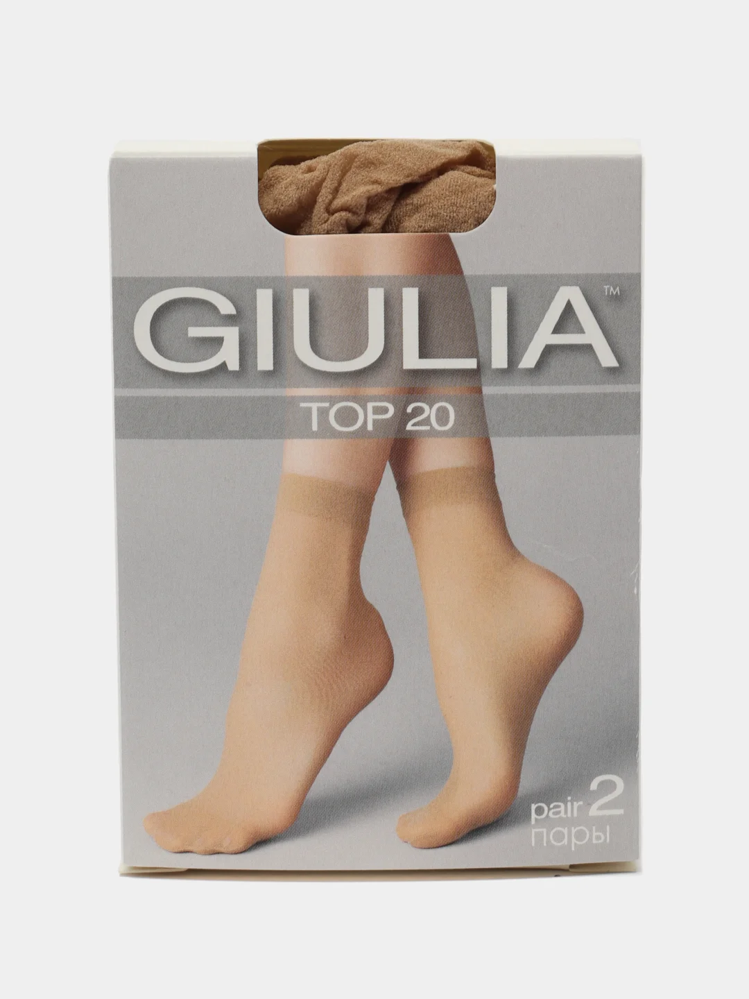 Разноцветный носки женские Giulia TOP ECO 20 (20 п) 20 пар