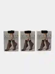 Черный носки женские Giulia STEP 20 (6 п) 6 пар