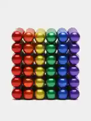 Золотой неокуб антистресс головоломка игрушка Neocube конструктор из магнитных шариков