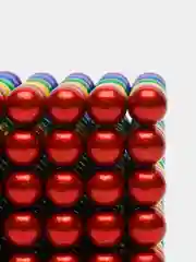 Золотой неокуб антистресс головоломка игрушка Neocube конструктор из магнитных шариков