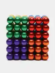 Разноцветный неокуб антистресс головоломка игрушка Neocube конструктор из магнитных шариков