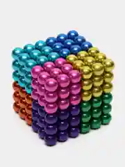 Разноцветный неокуб антистресс головоломка игрушка Neocube конструктор из магнитных шариков