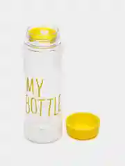 Желтый спортивная бутылка для воды и коктейлей My Bottle с крышкой, 500 мл