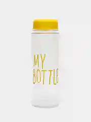 Желтый спортивная бутылка для воды и коктейлей My Bottle с крышкой, 500 мл