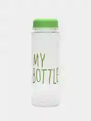Салатовый спортивная бутылка для воды и коктейлей My Bottle с крышкой, 500 мл