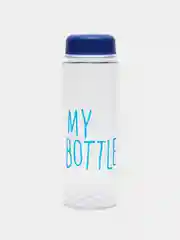 Синий спортивная бутылка для воды и коктейлей My Bottle с крышкой, 500 мл