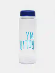 Синий спортивная бутылка для воды и коктейлей My Bottle с крышкой, 500 мл