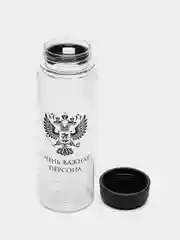 Хром спортивная бутылка для воды и коктейлей My Bottle с крышкой, 500 мл