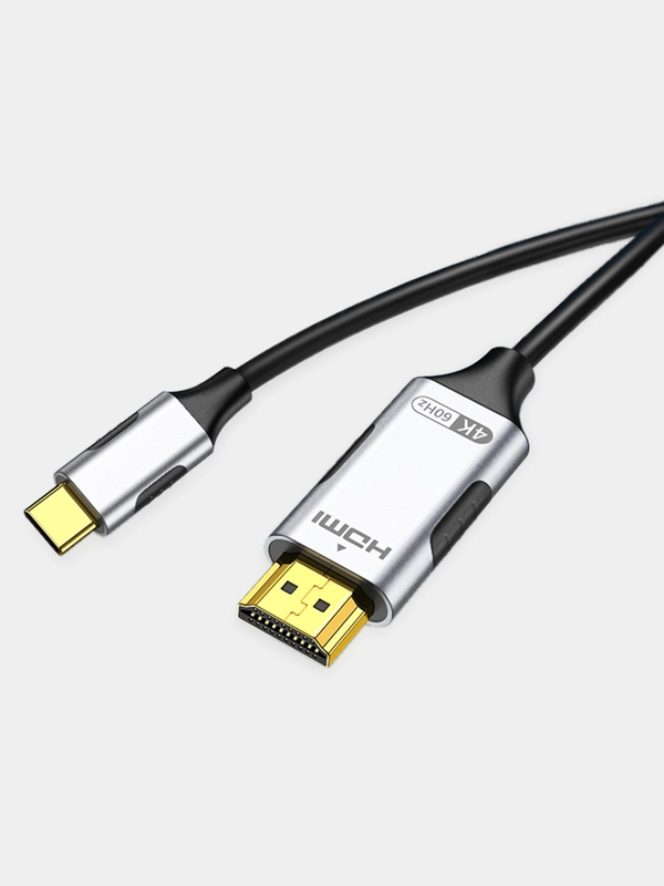 Кабель для передачи видео hdmi type-c 4K