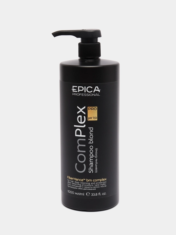 Epica ComPlex PRO Шампунь для глубокого очищения, после процедуры обесцвечивания,1000 мл