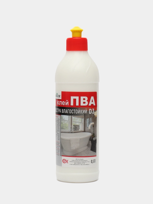 Клей ПВА для древесины Экстра D3 ECOLUX