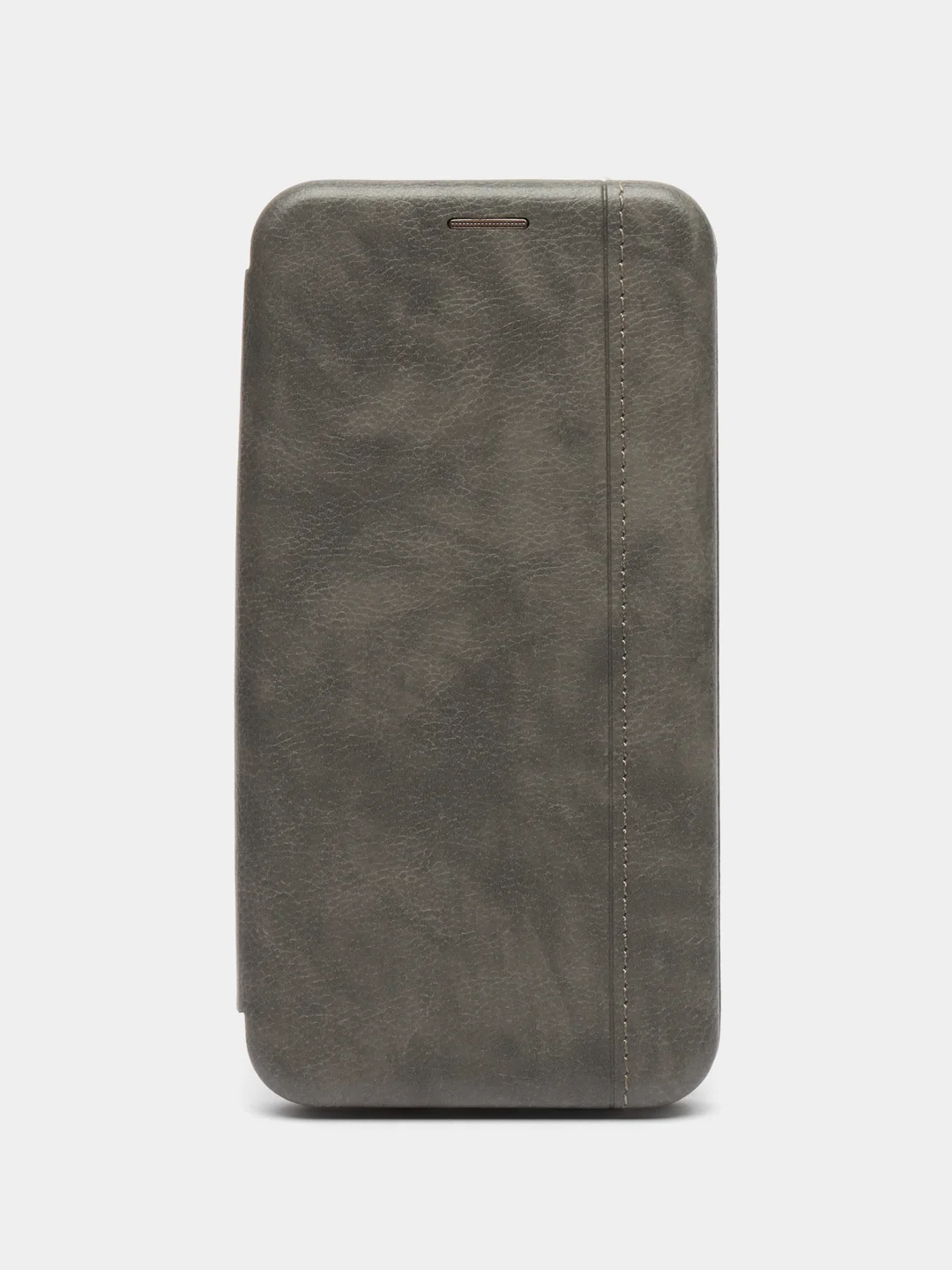 Серый чехол книжка для iPhone 6/7/7PLUS/8/11/11PRO/12/12MINI/XR/X/XS/XS Max/12PROMAX