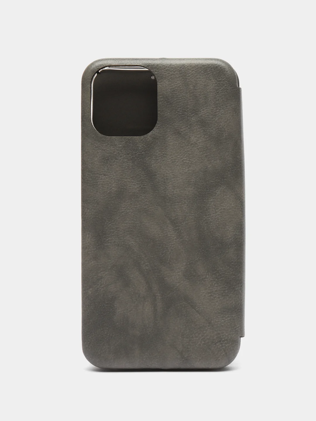 Серый чехол книжка для iPhone 6/7/7PLUS/8/11/11PRO/12/12MINI/XR/X/XS/XS Max/12PROMAX