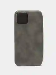 Серый чехол книжка для iPhone 6/7/7PLUS/8/11/11PRO/12/12MINI/XR/X/XS/XS Max/12PROMAX