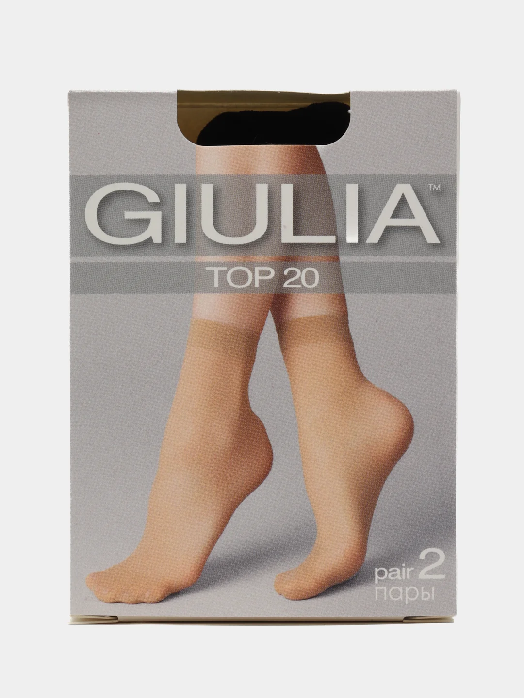 Черный носки женские Giulia TOP ECO 20 (10 п) 10 пар