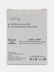 Черный носки женские Giulia TOP ECO 20 (10 п) 10 пар