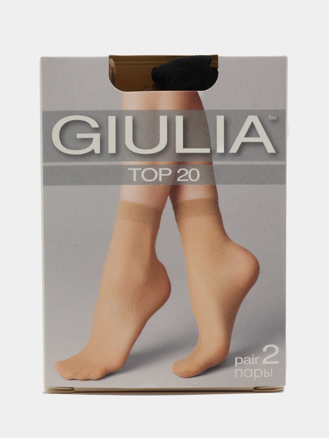 Разноцветный носки женские Giulia TOP ECO 20 (10 п) 10 пар