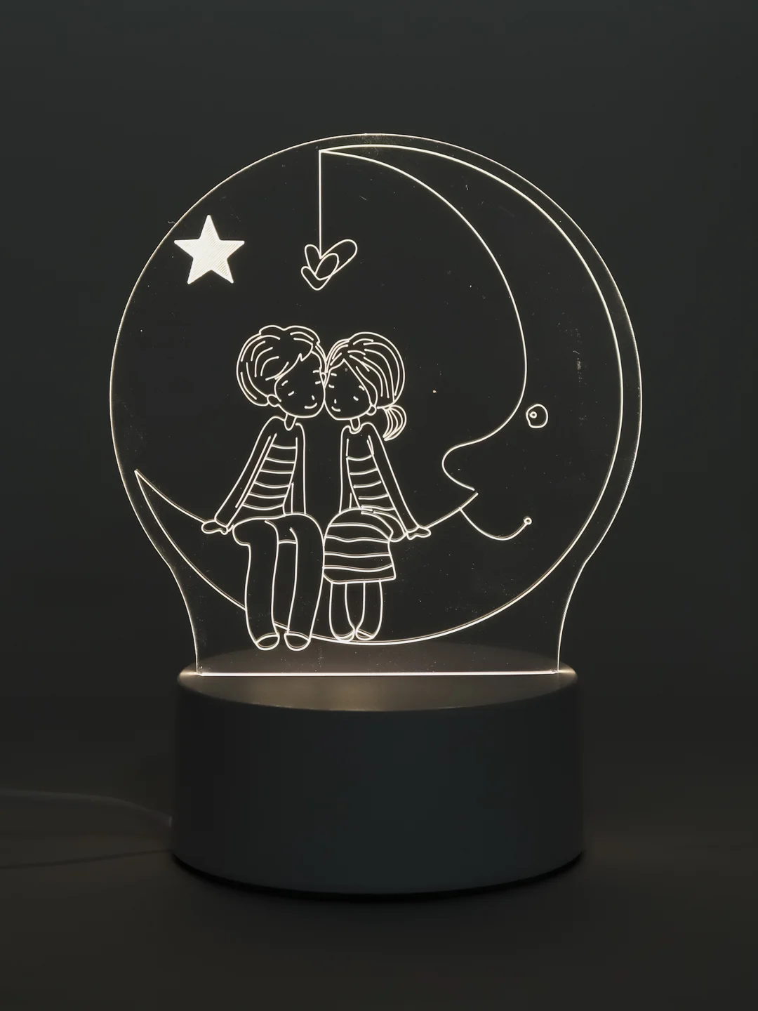 Молочный ночник/светильник, USB, LED-подсветка