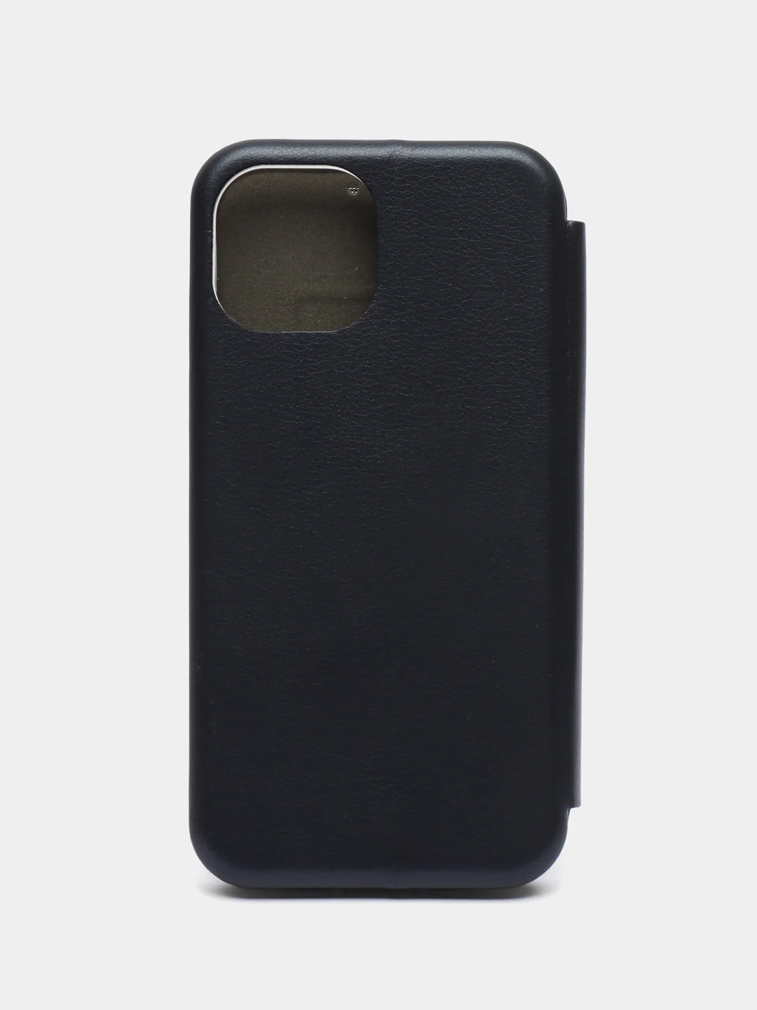 Темно-синий чехол-книжка на магните для iPhone 15 / 15 Pro / 15 Pro Max