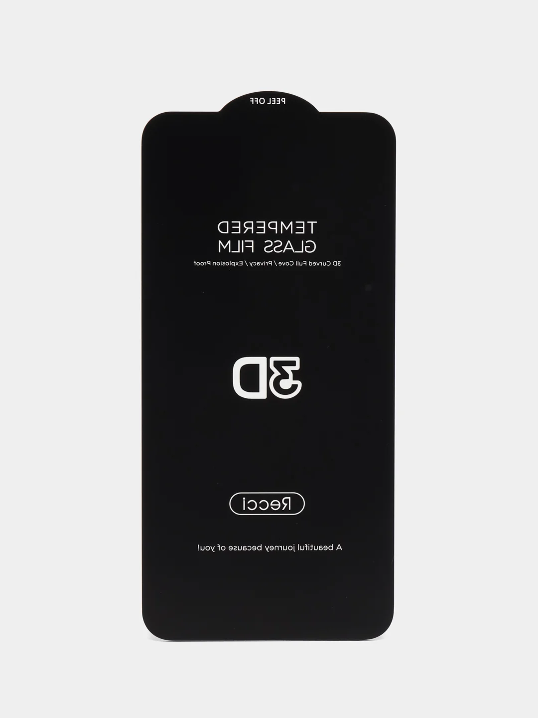 Защитное стекло Recci для iPhone 7Plus/8Plus антишпион