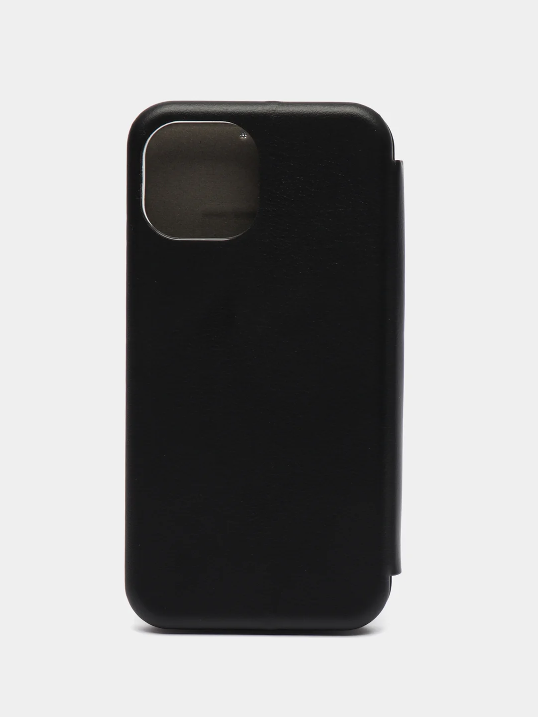 Черный чехол-книжка на магните для iPhone 15 / 15 Pro / 15 Pro Max