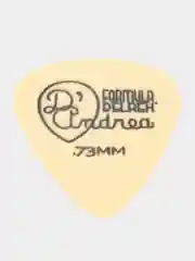 Желтый медиатор гитарный DAndrea RD351 Formula Delrex, разноцветные