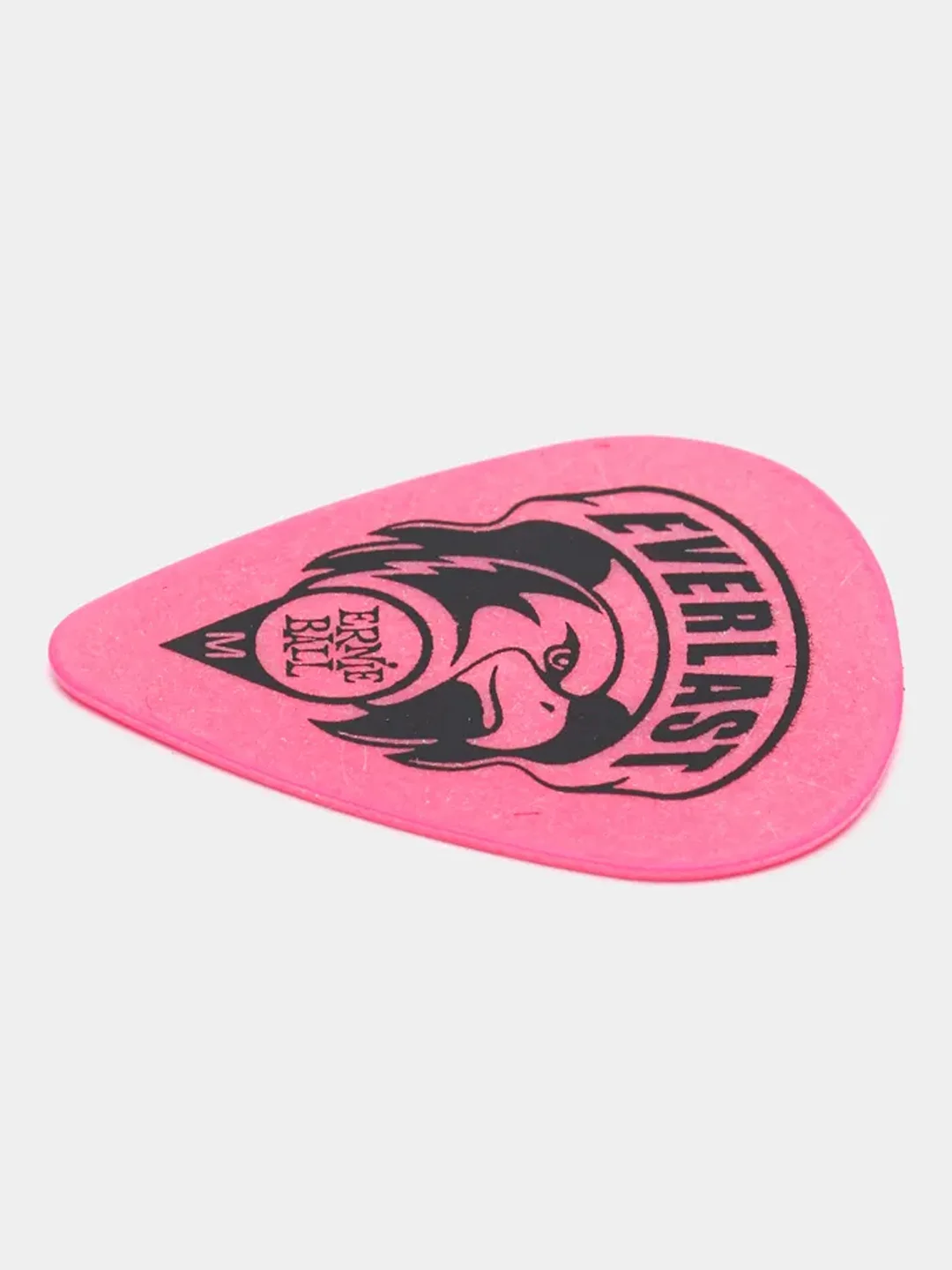 Медиатор Ernie Ball, светится при неоновом освещении, розовый