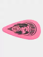 Медиатор Ernie Ball, светится при неоновом освещении, розовый
