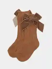 Коричневый носки теплые