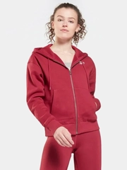Худи женская Reebok с капюшоном на молнии