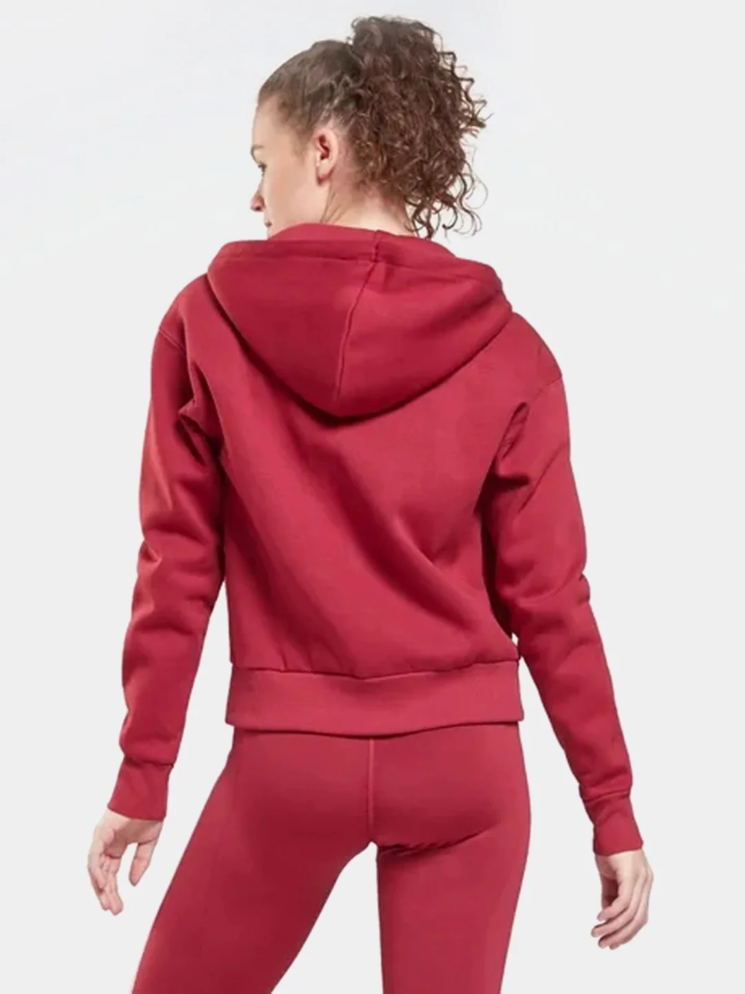 Худи женская Reebok с капюшоном на молнии