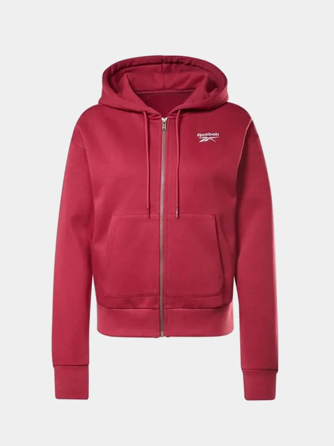 Худи женская Reebok с капюшоном на молнии