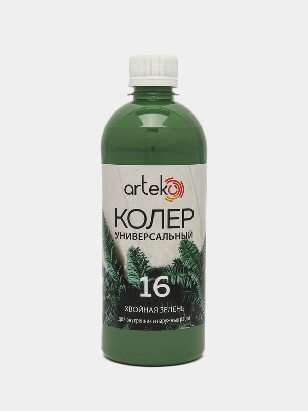 Колер №16 хвойная зелень, Arteko, 1 шт. по 500 мл