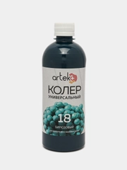 Колер №18 бирюзовый, Arteko, 1 шт. по 500 мл